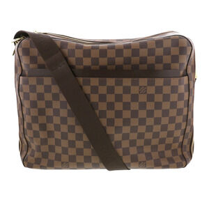 LOUIS VUITTON Dorso Duro Bag Shoulder Messenger Damier Ebene Brown